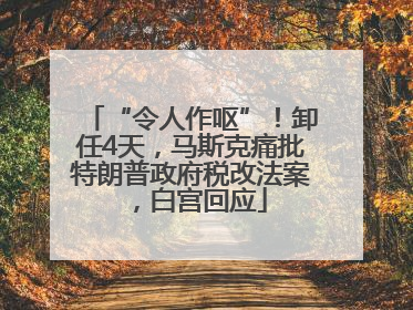“令人作呕”！卸任4天，马斯克痛批特朗普政府税改法案，白宫回应