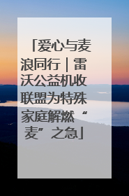 爱心与麦浪同行｜雷沃公益机收联盟为特殊家庭解燃“麦”之急