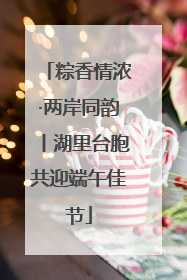 粽香情浓·两岸同韵丨湖里台胞共迎端午佳节