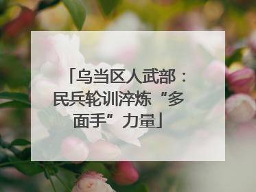 乌当区人武部：民兵轮训淬炼“多面手”力量