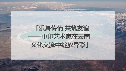 乐舞传情 共筑友谊——中印艺术家在云南文化交流中绽放异彩