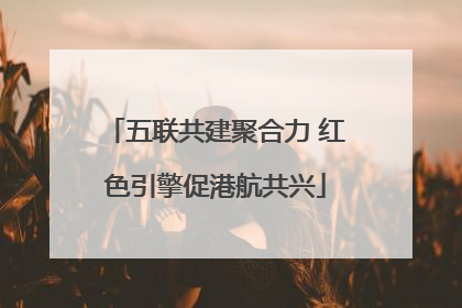 五联共建聚合力 红色引擎促港航共兴