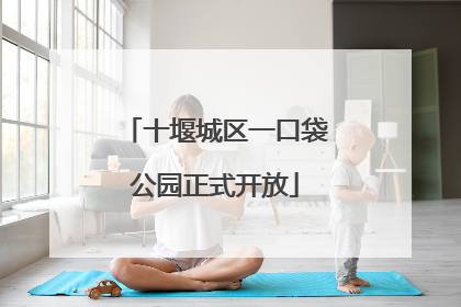 十堰城区一口袋公园正式开放