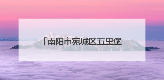 南阳市宛城区五里堡街道：奋楫笃行勇争先 实干奋进结硕果