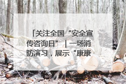 关注全国“安全宣传咨询日”｜一场消防演习，展示“康康”应急实力