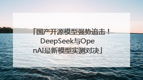 国产开源模型强势追击！DeepSeek与OpenAI最新模型实测对决