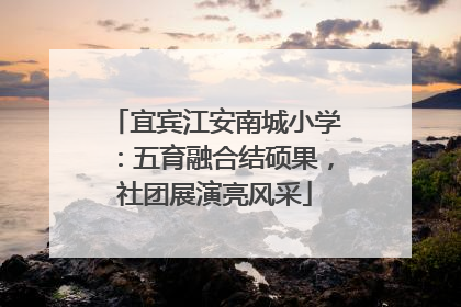 宜宾江安南城小学：五育融合结硕果，社团展演亮风采