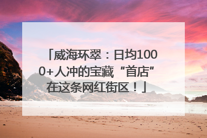 威海环翠：日均1000+人冲的宝藏“首店”在这条网红街区！