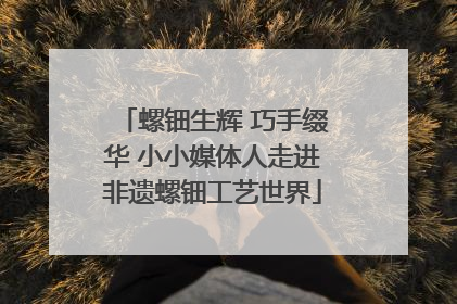 螺钿生辉 巧手缀华 小小媒体人走进非遗螺钿工艺世界