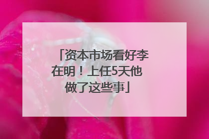 资本市场看好李在明！上任5天他做了这些事