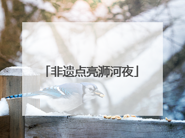 非遗点亮浉河夜