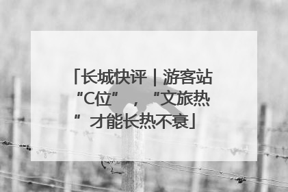 长城快评｜游客站“C位”，“文旅热”才能长热不衰